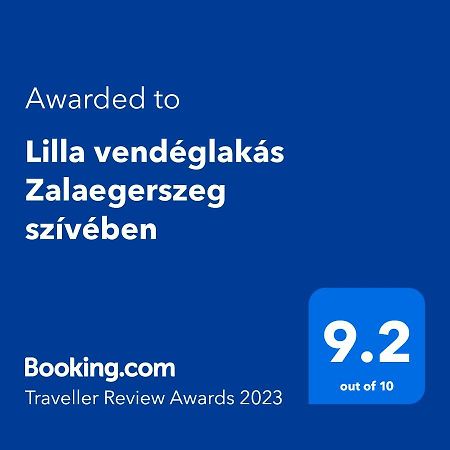 Апартаменти Lilla Vendeglakas Zalaegerszeg Sziveben Екстер'єр фото